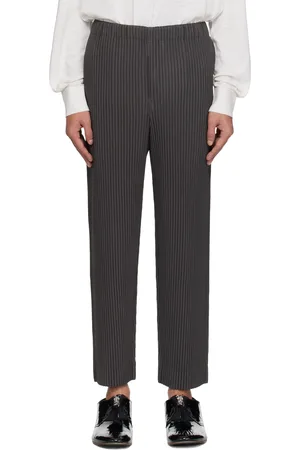 Issey Miyake Pantalon Monthly Color March gris