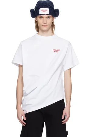 Charles Jeffrey Loverboy T-shirt Topsy Turvy blanc