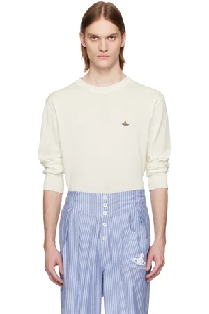 Vivienne Westwood Pull Alex blanc à encolure arrondie