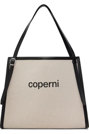 COPERNI Cabas en canevas à anses de style ceinture et à logo