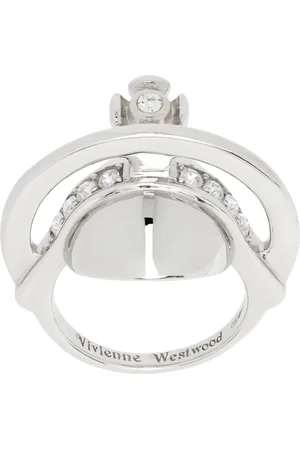 Vivienne Westwood Bague argentée à orbe