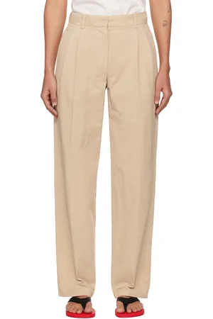 The Row Pantalon Lilas beige
