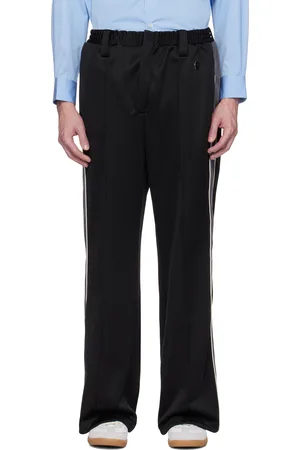 AMBUSH Pantalon de survêtement noir à panneaux