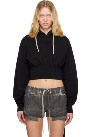 Rick Owens Pull à capuche noir - Hollywood Tatlin