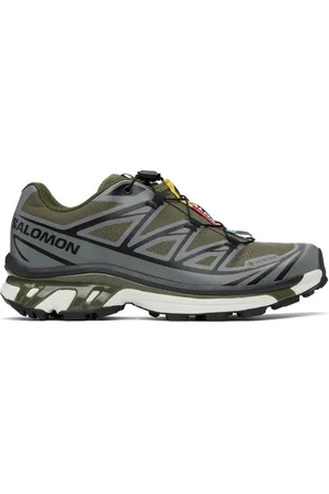 Salomon Baskets XT-6 kaki en GORE-TEX