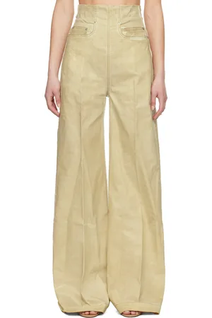 Rick Owens Jean Cooper beige - Hollywood Dirt