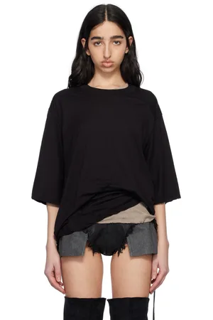Rick Owens T-shirt Walrus noir - Hollywood
