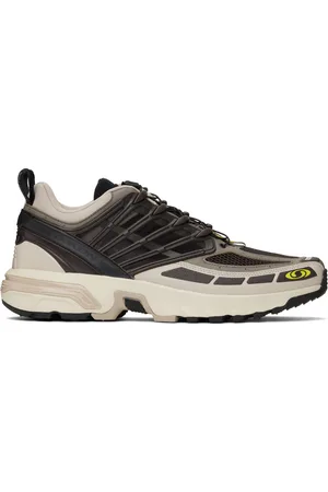Salomon Baskets PRO brun et beige à technologie Agile Chassis™ System
