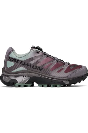 Salomon Baskets XT-4 OG mauve et bleu