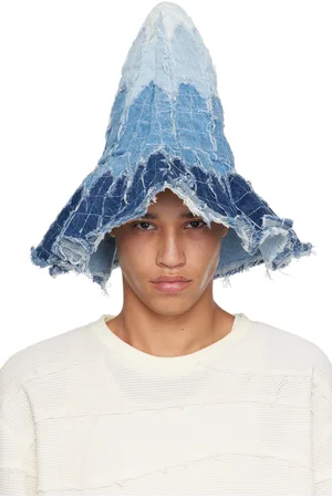 Who Decides War Chapeau bob Highest Point bleu en denim