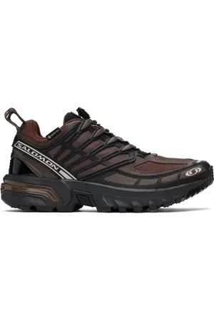 Salomon Baskets Pro brunes en GORE-TEX à technologie Agile Chassis™ System