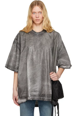 Rick Owens T-shirt Tommy gris - Hollywood
