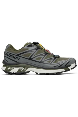Salomon Baskets XT-6 kaki en GORE-TEX