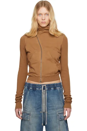 Rick Owens Pull molletonné Mountain orange - Hollywood