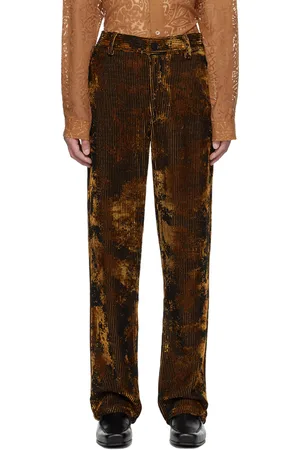 Séfr Pantalon Artemesia noir et brun