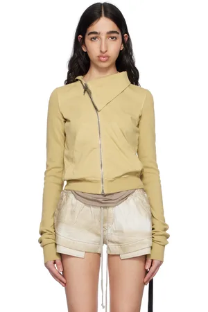 Rick Owens Pull molletonné Mountain beige - Hollywood