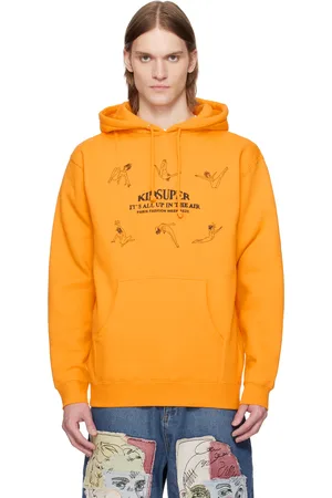 KIDSUPER STUDIOS Pull à capuche jaune 