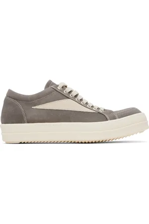 Rick Owens Baskets rétro grises - Hollywood