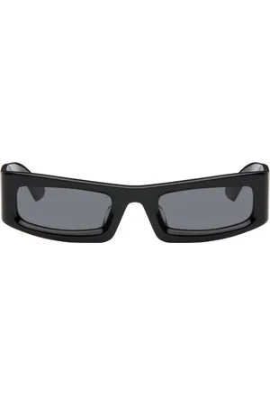 Entire Studios Lunettes de soleil Atheric noires exclusives à SSENSE