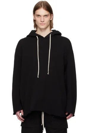 Rick Owens Pull à capuche Peter noir - Hollywood