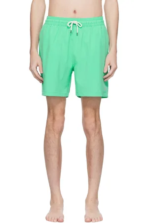 Ralph Lauren Maillot de bain Traveler vert à entrejambe de 14,6 cm
