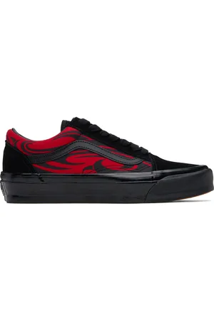 Vans Baskets Old Skool noir et rouge - Premium