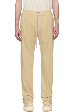 Rick Owens Pantalon de survêtement Berlin beige à cordon coulissant - Hollywood