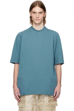 Rick Owens T-shirt surdimensionné bleu - Hollywood