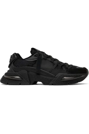 Dolce & Gabbana Baskets Airmaster noires à panneaux