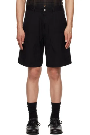 Carhartt Short noir à empiècement aux genoux
