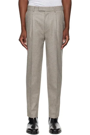Ermenegildo Zegna Pantalon gris en laine