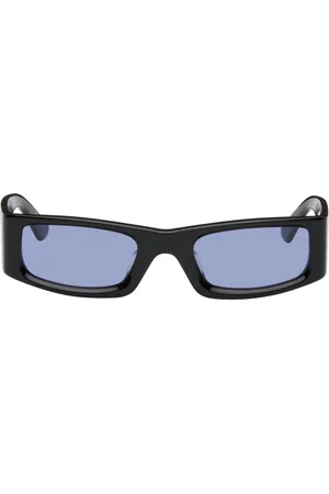 Entire Studios Lunettes de soleil Elemental noires exclusives à SSENSE
