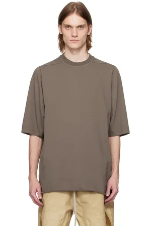 Rick Owens T-shirt à manches courtes surdimensionné gris - Hollywood