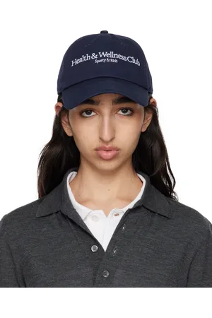 Sporty & Rich Casquette bleu marine à logo