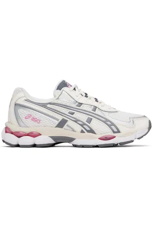 Asics Baskets GEL-NYC 2055 blanc cassé et gris