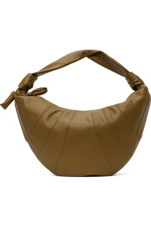 LEMAIRE Sac Fortune Croissant brun
