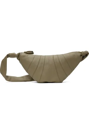 LEMAIRE Moyen sac Croissant kaki