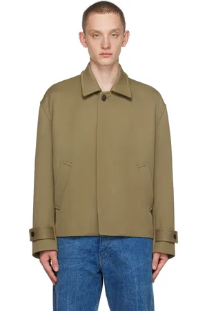 Auralee Blouson Carsey kaki