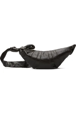 LEMAIRE Petit sac Croissant brun
