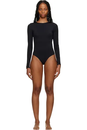 Stockholm Surfboard Club Maillot de bain une pièce noir à découpe