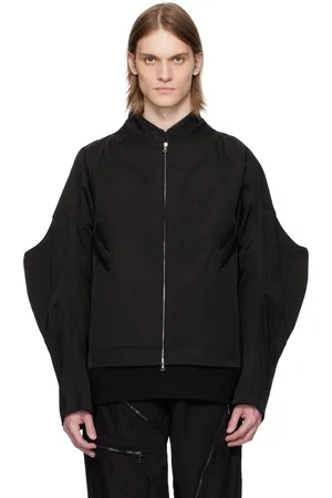CMMAWEAR Blouson aviateur motard Thorn noir