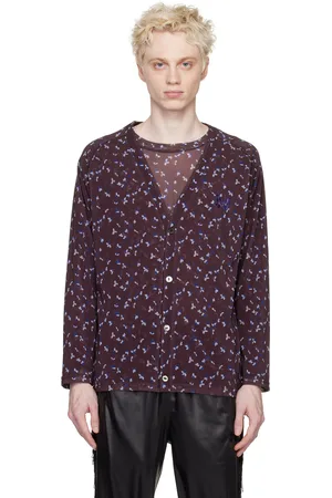 Pins & Needles Cardigan brun à motif fleuri