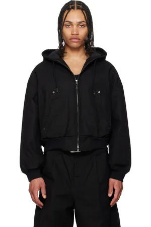 Fumito Ganryu Blouson de sport Deformed noir