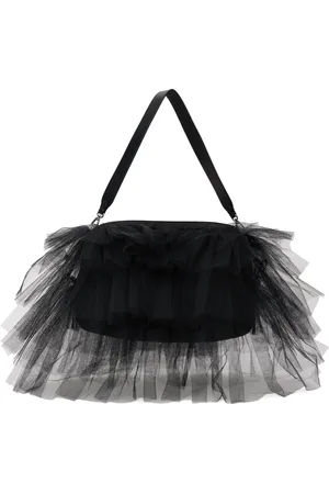 Simone Rocha Sac de style tutu noir à volants