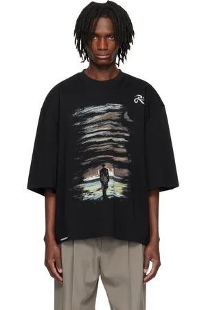 NAMESAKE T-shirt surdimensionné Mayo noir à image 1900