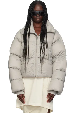 Rick Owens Blouson Turtle blanc cassé rembourré en duvet - Porterville