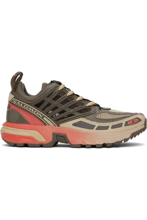 Salomon Baskets Pro taupe à technologie Agile Chassis™ System