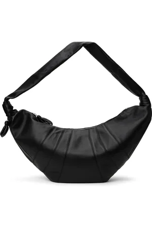 LEMAIRE Grand sac Croissant noir