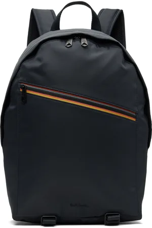 Paul Smith Sac à dos bleu marine en polyester recyclé à rayures Artist