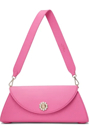 Simone Rocha Sac long de style pochette Valentine rose